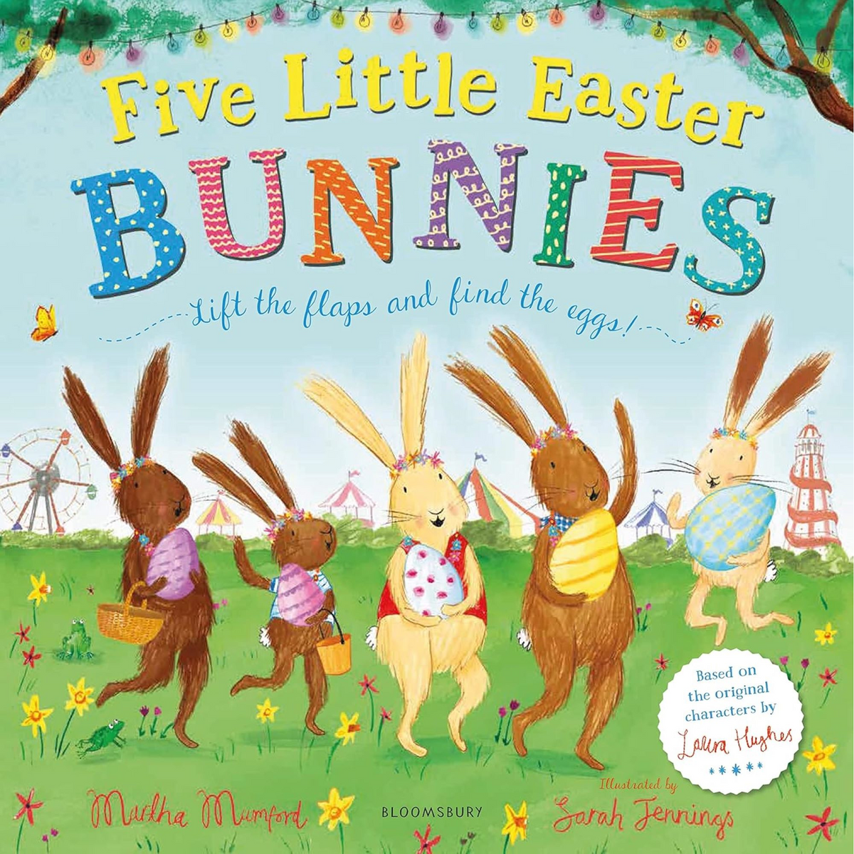 Five Little Easter Bunnies: A Lift-the-Flap Adventure - My Little J