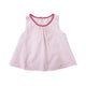 Girl's Sleeveless Piaid Top