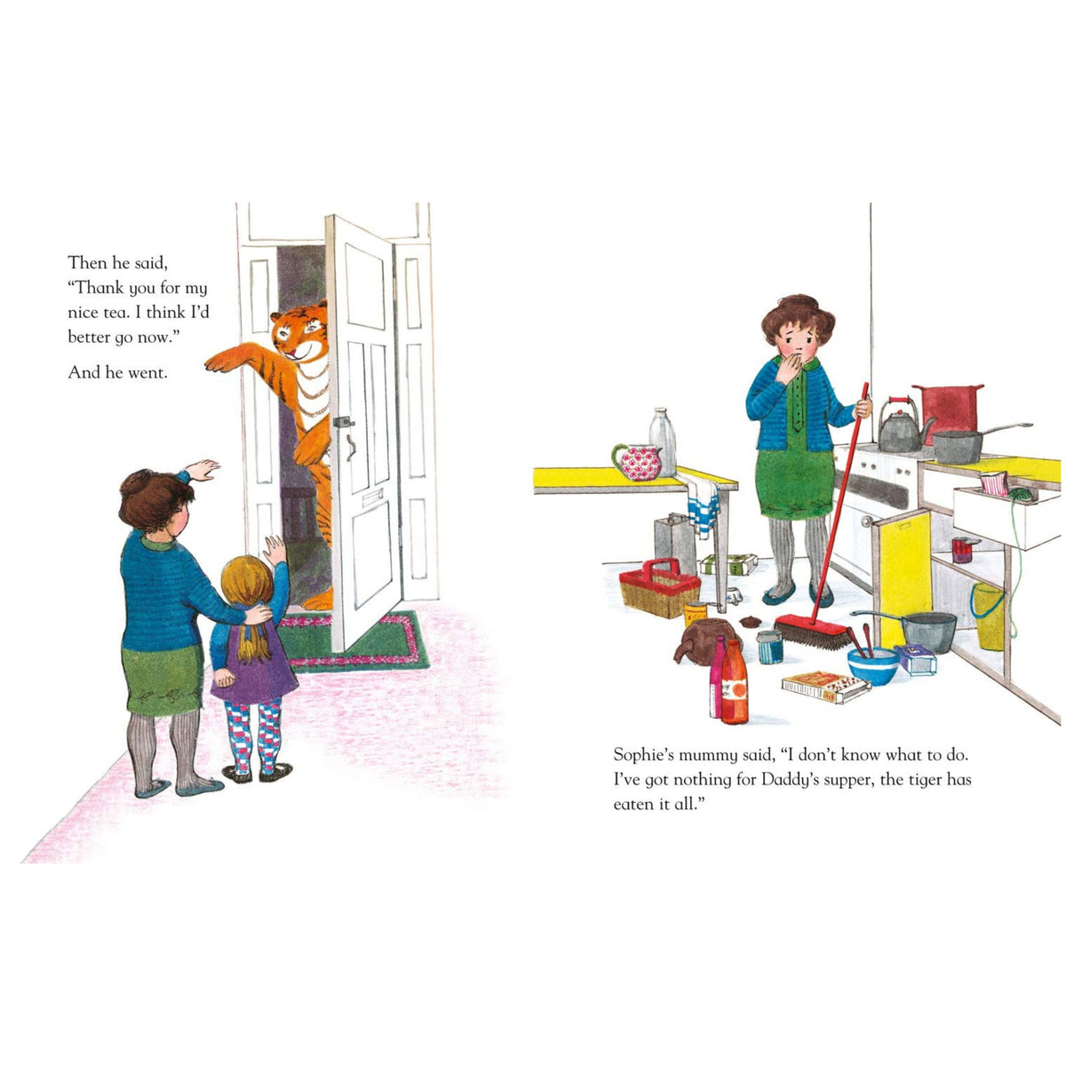 The Tiger Who Came To Tea: Who's at the Door? - My Little J
