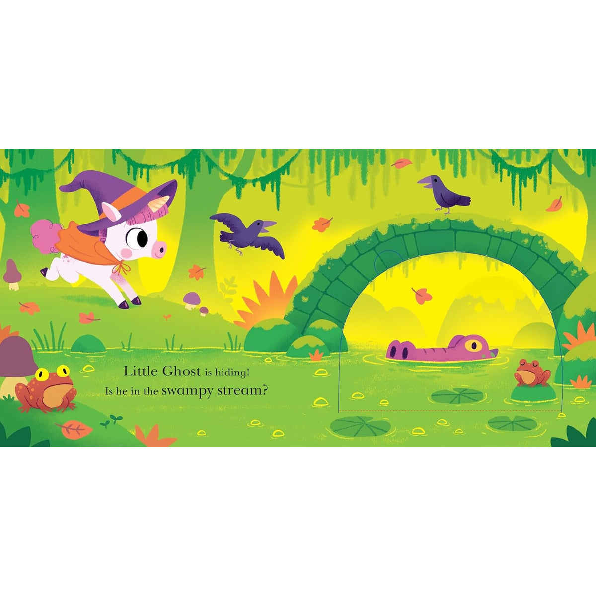 Ten Minutes to Bed: Where's Little Ghost? – inside pages