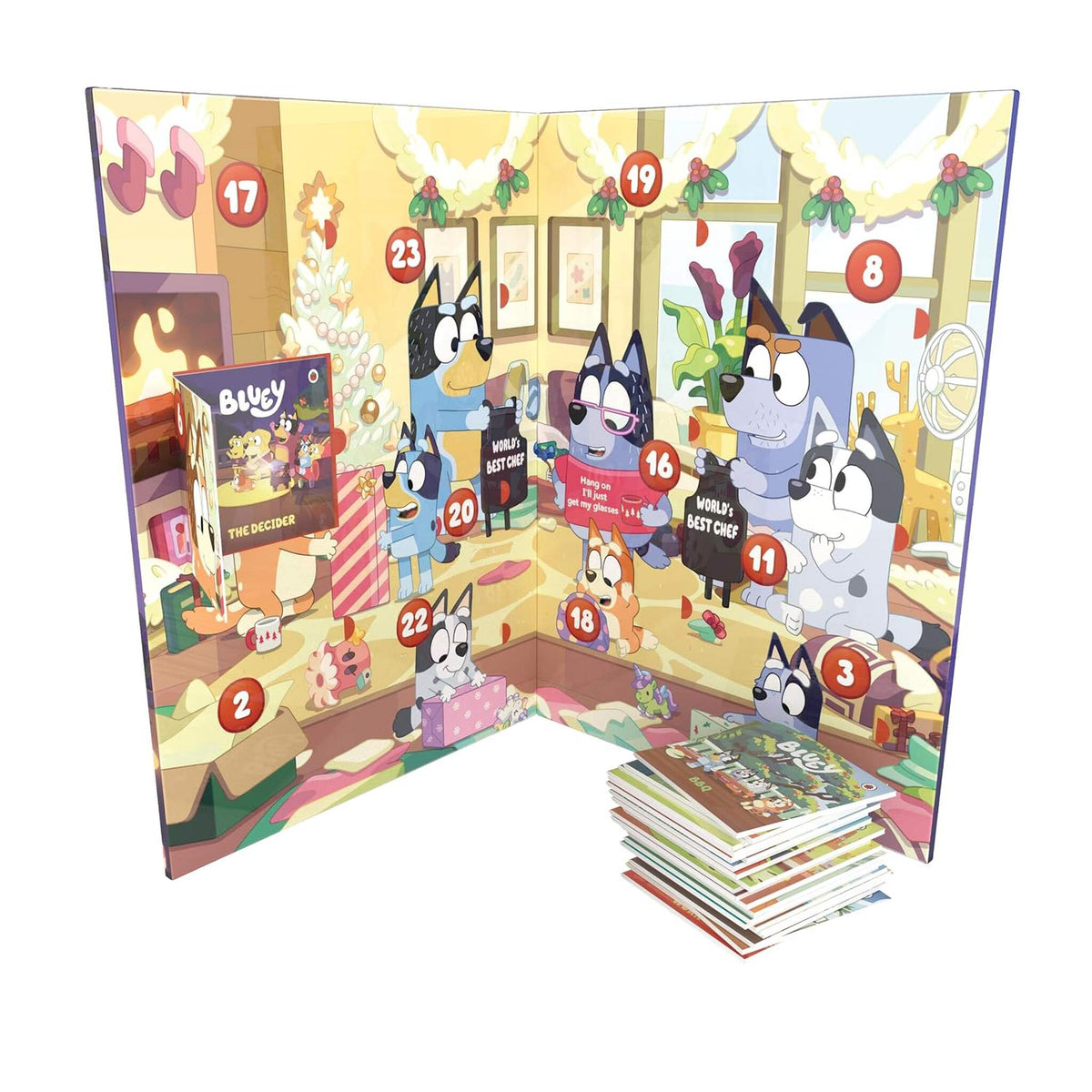 Bluey: Hooray, Christmas! Advent Book Bundle – inside pages