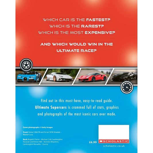 Ultimate Supercars – inside pages