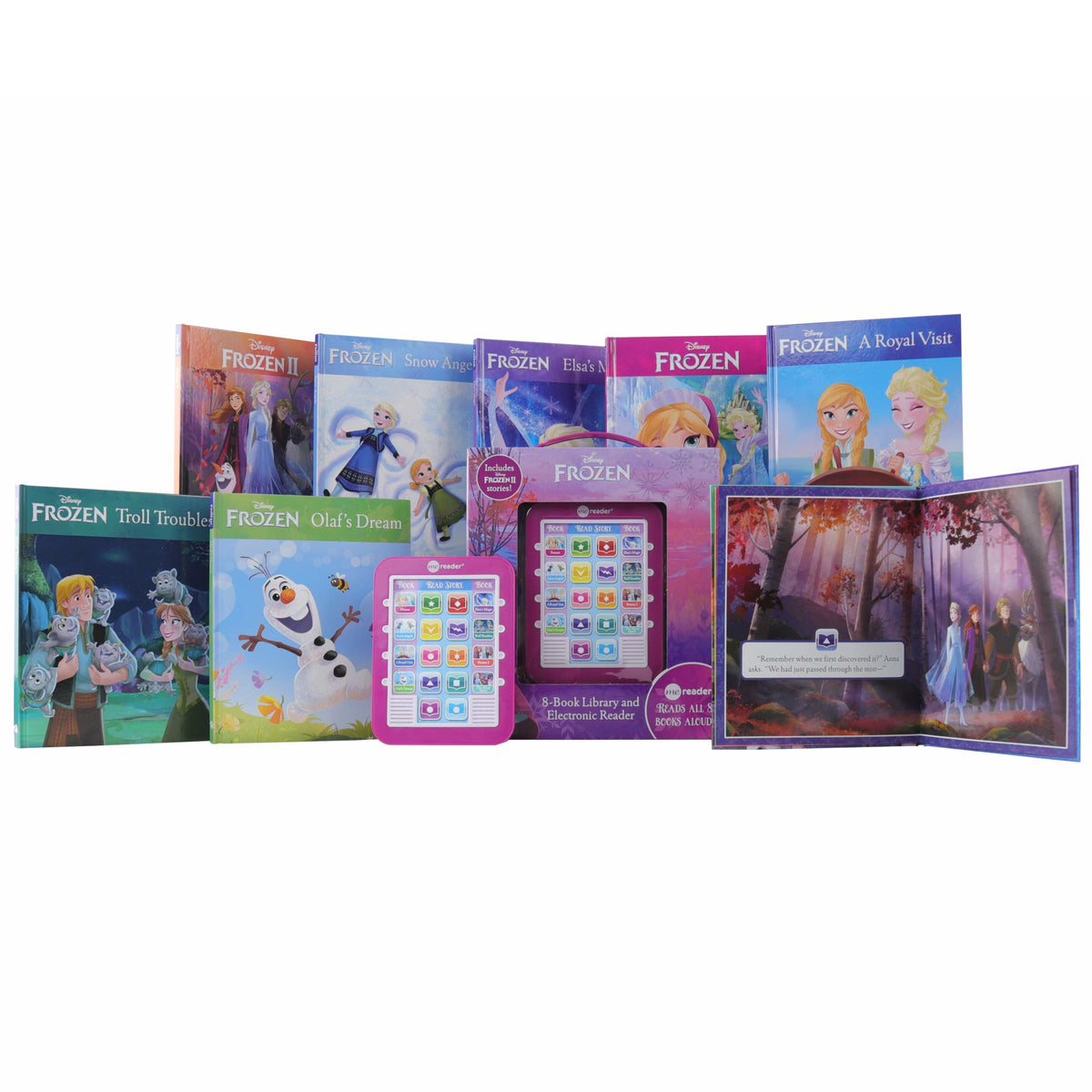 Disney Frozen: Me Reader 8-Book Library and Electronic Reader Sound Book Set : 8-Book Library and Electronic Reader - My Little J
