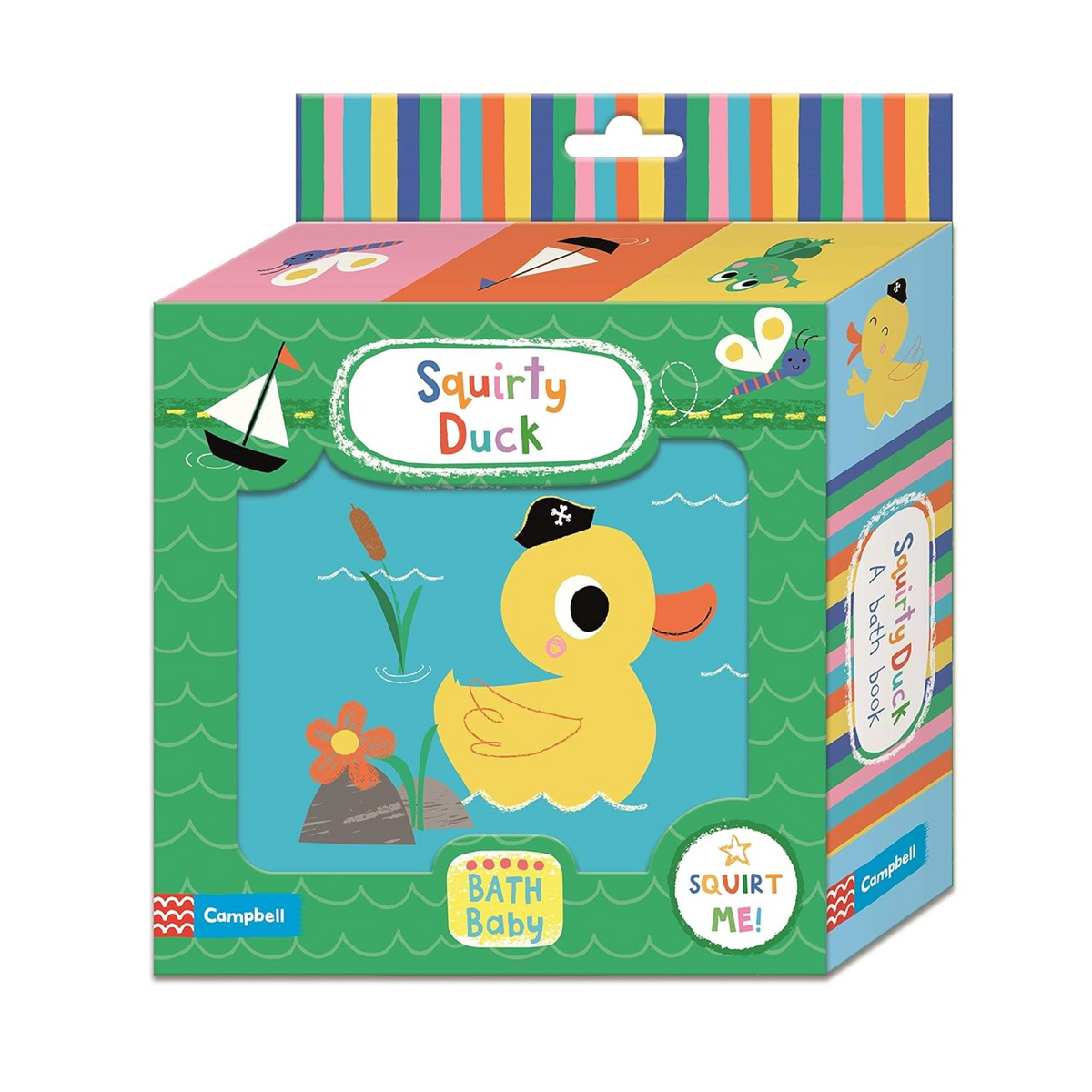 Squirty Duck Bath Book - My Little J