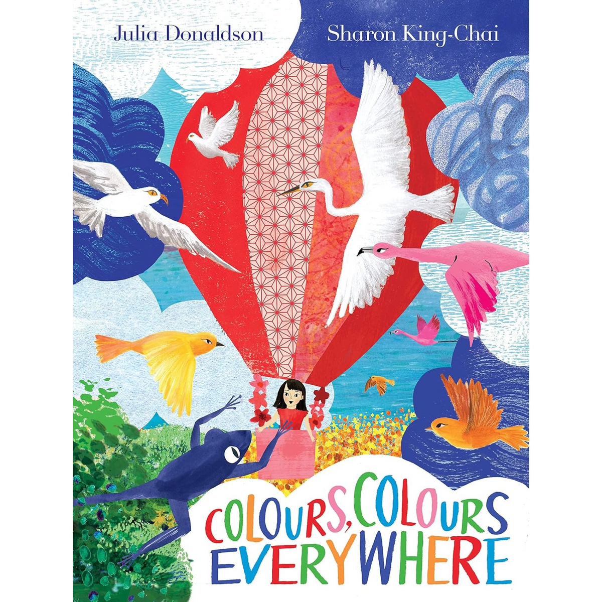 Colours, Colours Everywhere : A lift-the-flap adventure from an award-winning duo - My Little J