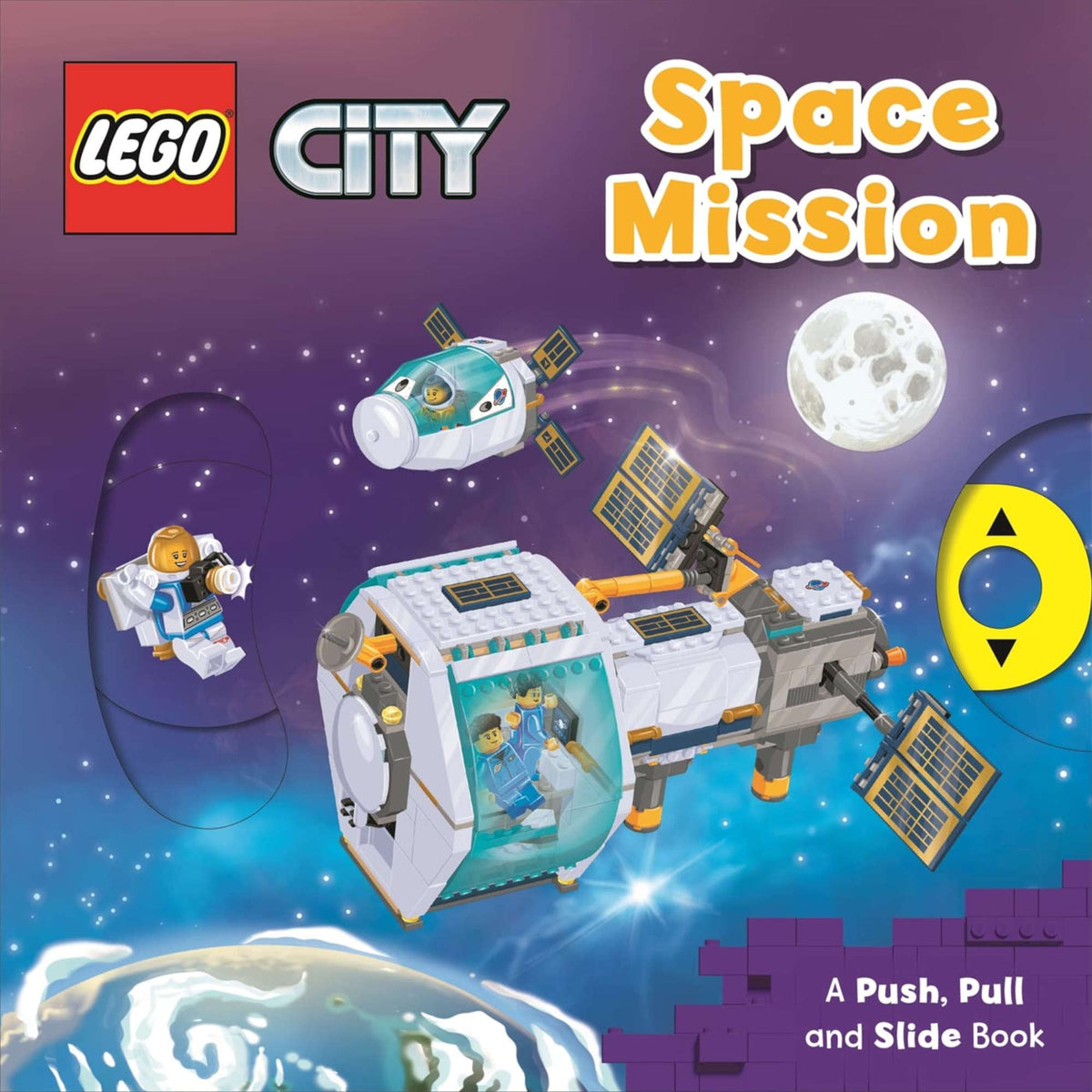 LEGO (R) City. Space Mission : A Push, Pull and Slide Book - My Little J