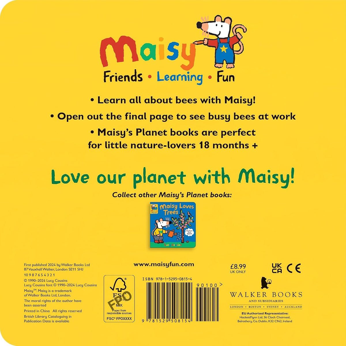 Maisy Loves Bees – inside pages