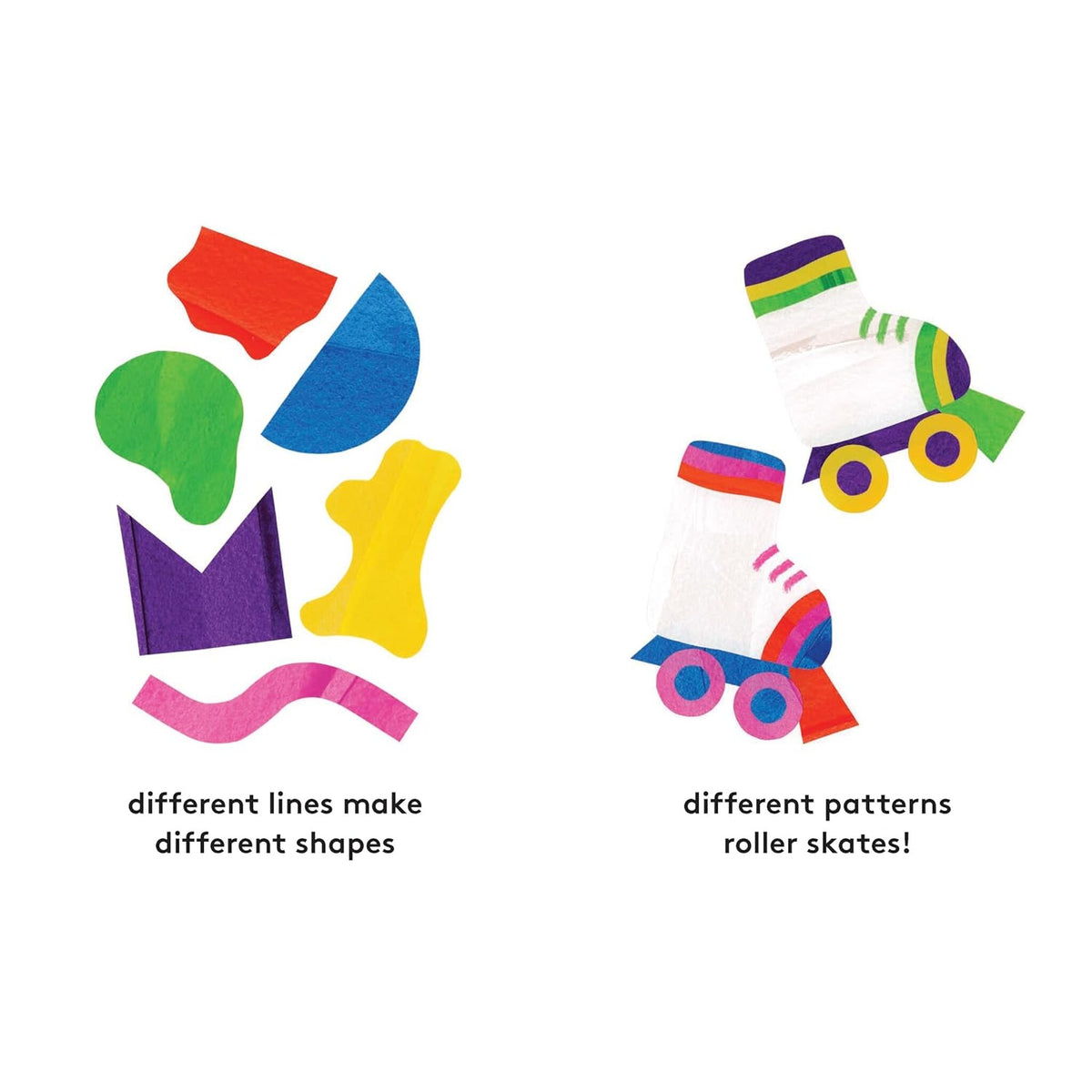 One Whole Hippopotamus : A Book About Parts and Patterns – inside pages