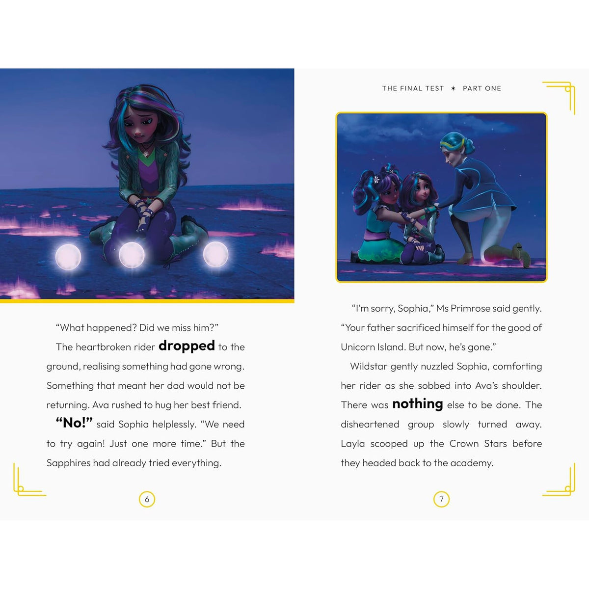 Unicorn Academy – inside pages