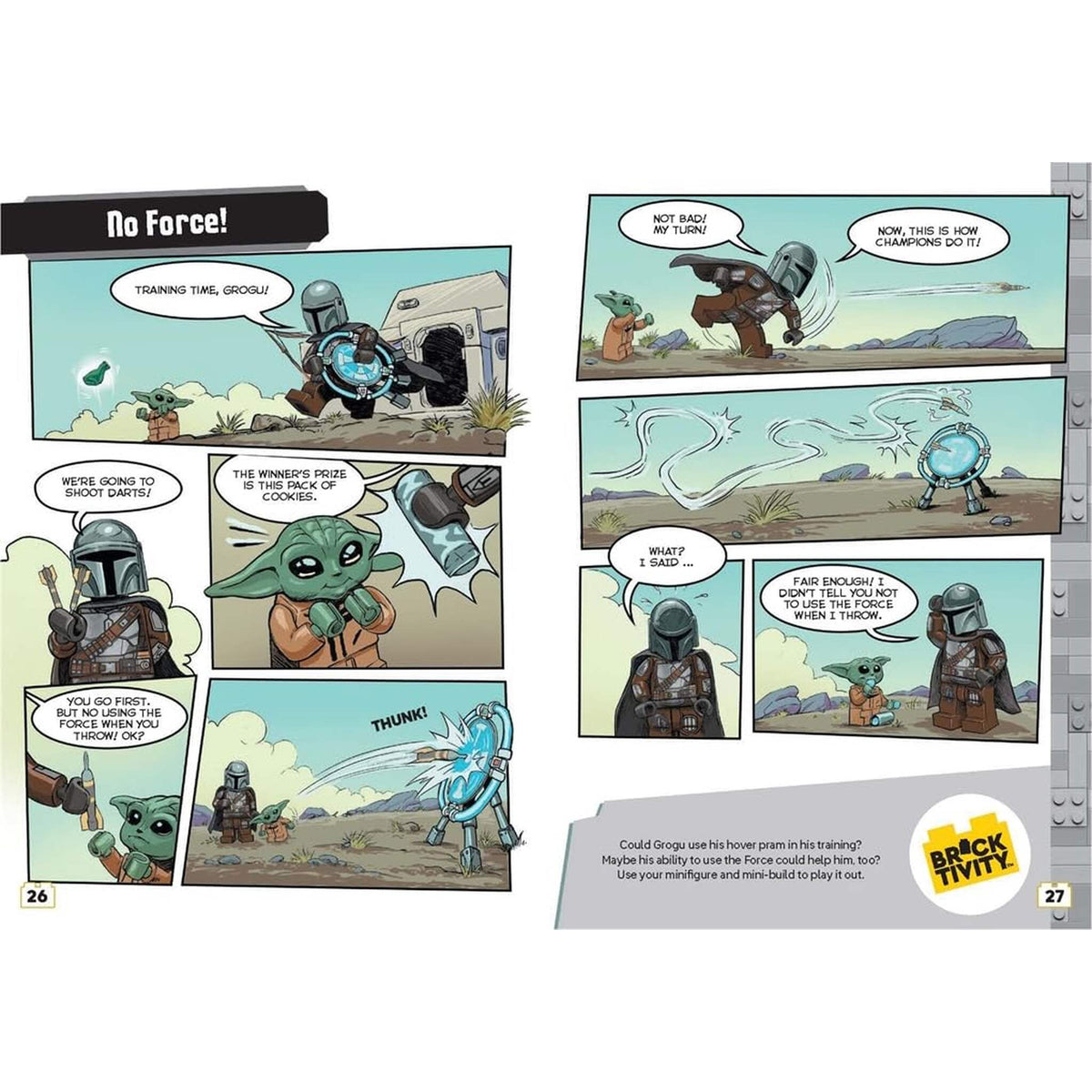 LEGO® Star Wars™: Grogu’s Adventure (with Grogu minifigure and exclusive hover pram model) – inside pages