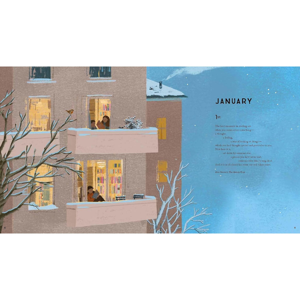 Tomorrow Bright Before Us : An Inspiring Quote for Every Day of the Year – inside pages