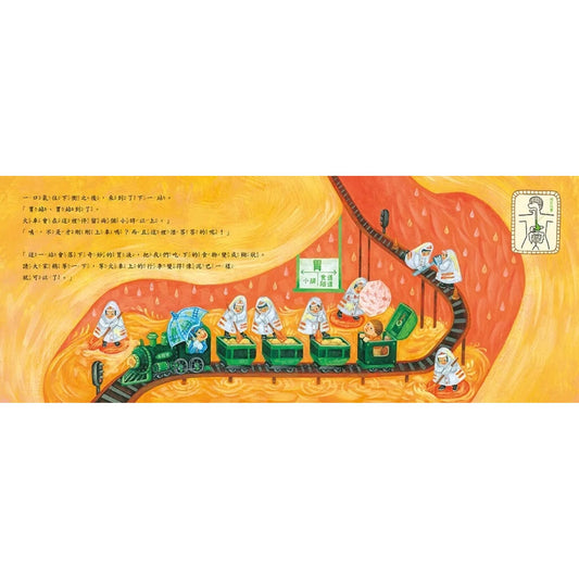 出發!身體探險火車 – inside pages