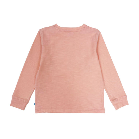 Girls LS Crew Neck Prints Tee - Rabbit Hiding
