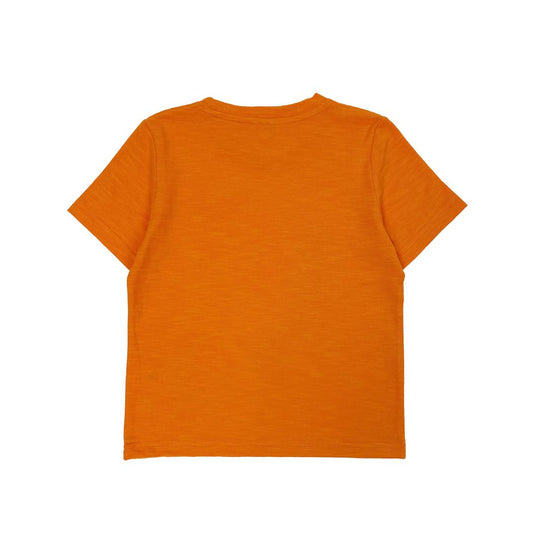 Boys SS Crew Neck Print Tee - Train Rails - My Little J