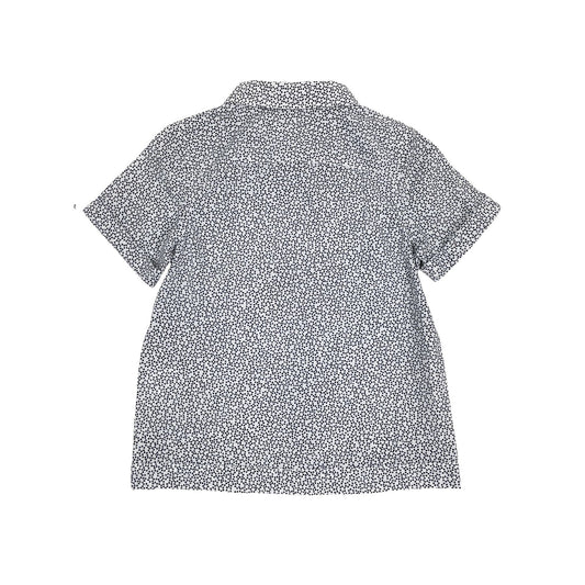 Girl SS Woven Blouse - Floral Print - My Little J