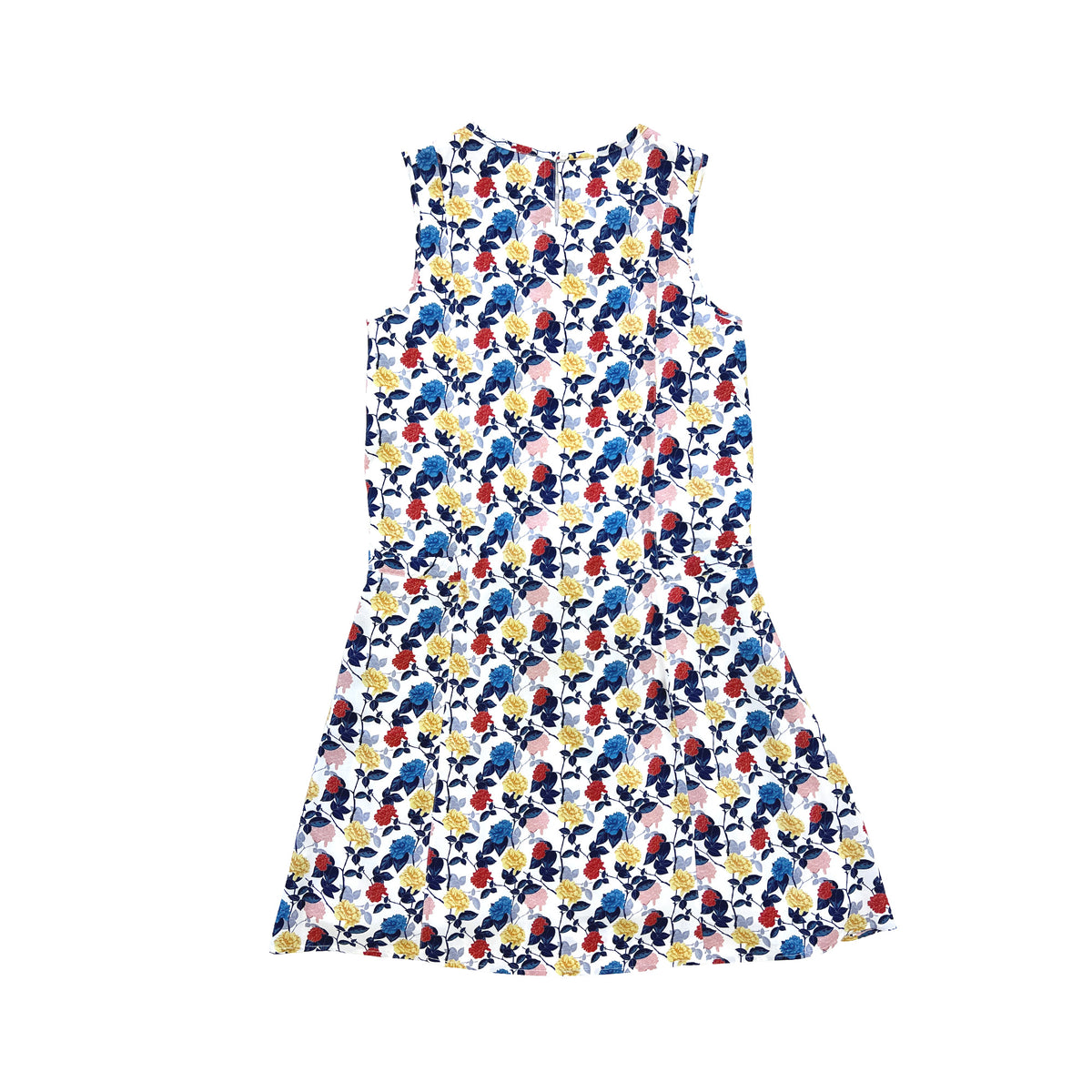 Ladies floral Sleeveless Dress - My Little J