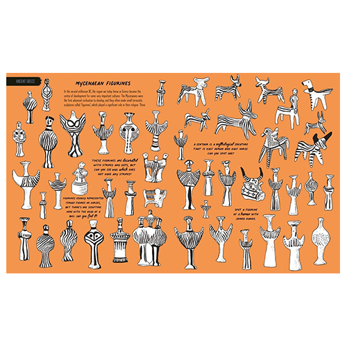 Amazing Ancient Art: A Seek-and-Find Activity Book - My Little J