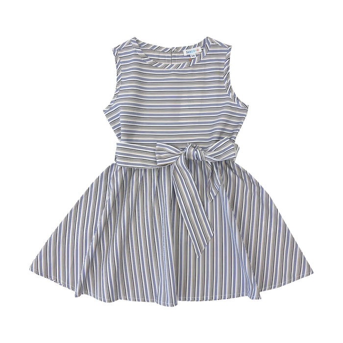 Girl's Stripe Sleeveless Dress