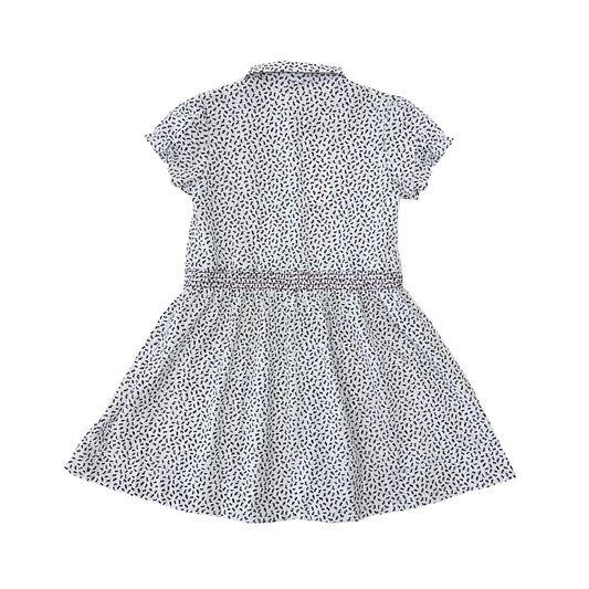 Girl's SS Print Smocking Dress - My Little J