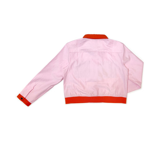 Girl's LS Color Block Overshirt - My Little J