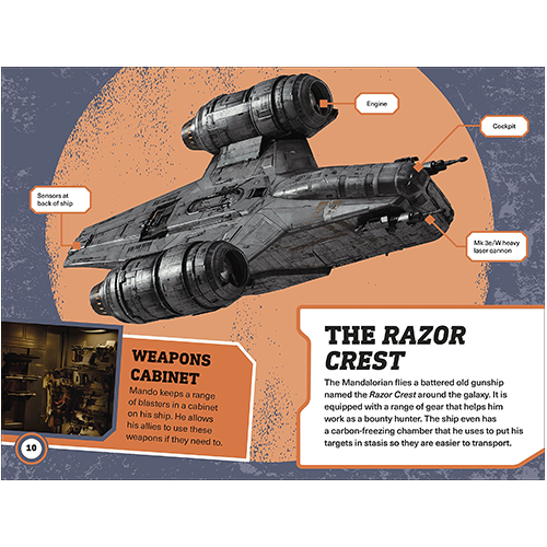 Star Wars The Mandalorian Handbook : Explore the Galaxy with Grogu - My Little J