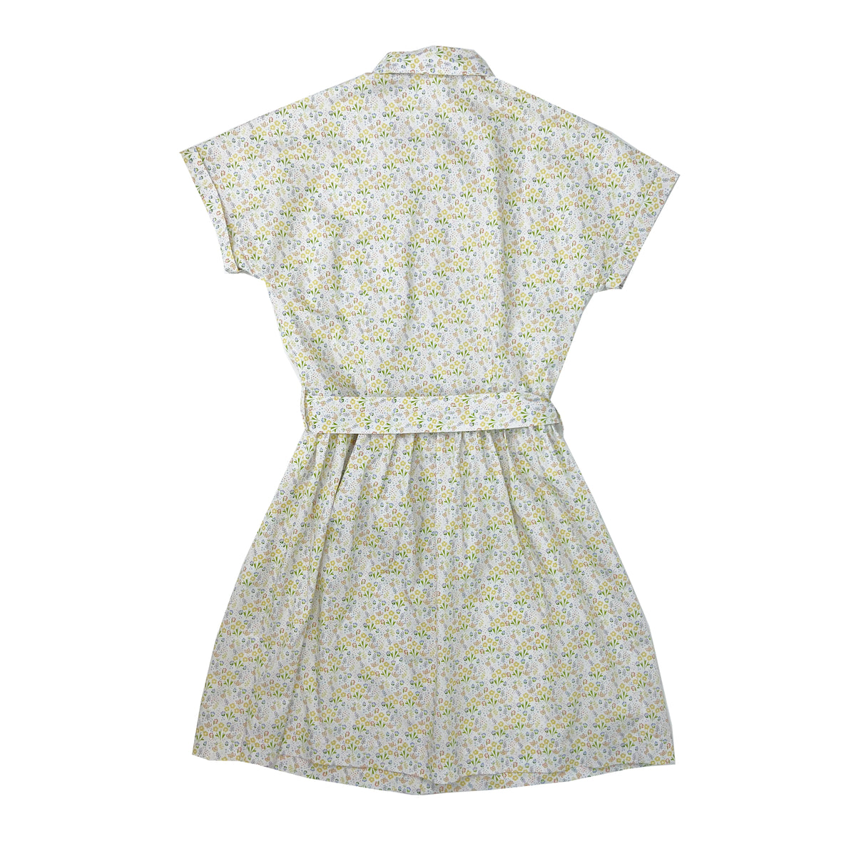 Ladies Floral Shirt Dress - My Little J
