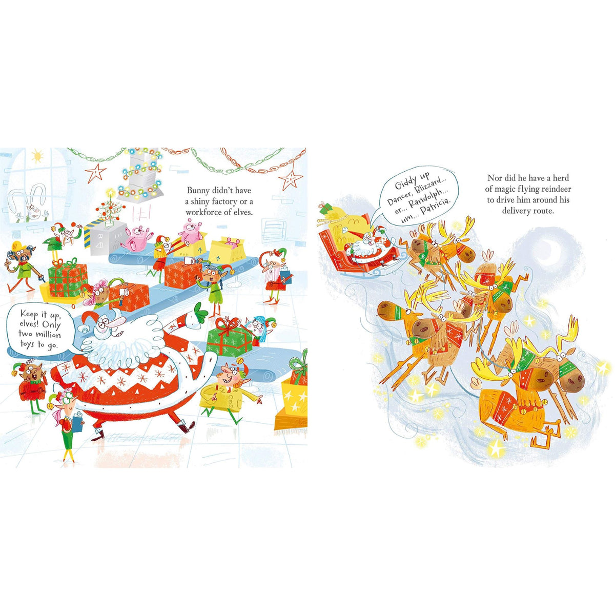 Santa Claus vs The Easter Bunny - My Little J
