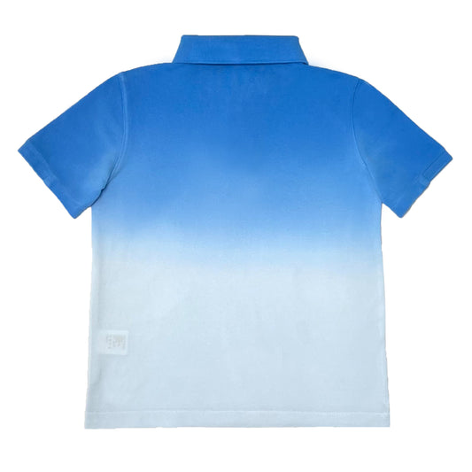 Boy's SS Flat Knit Dip dye Polo - My Little J