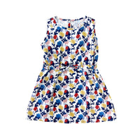 Girl's Floral Sleeveless Dress