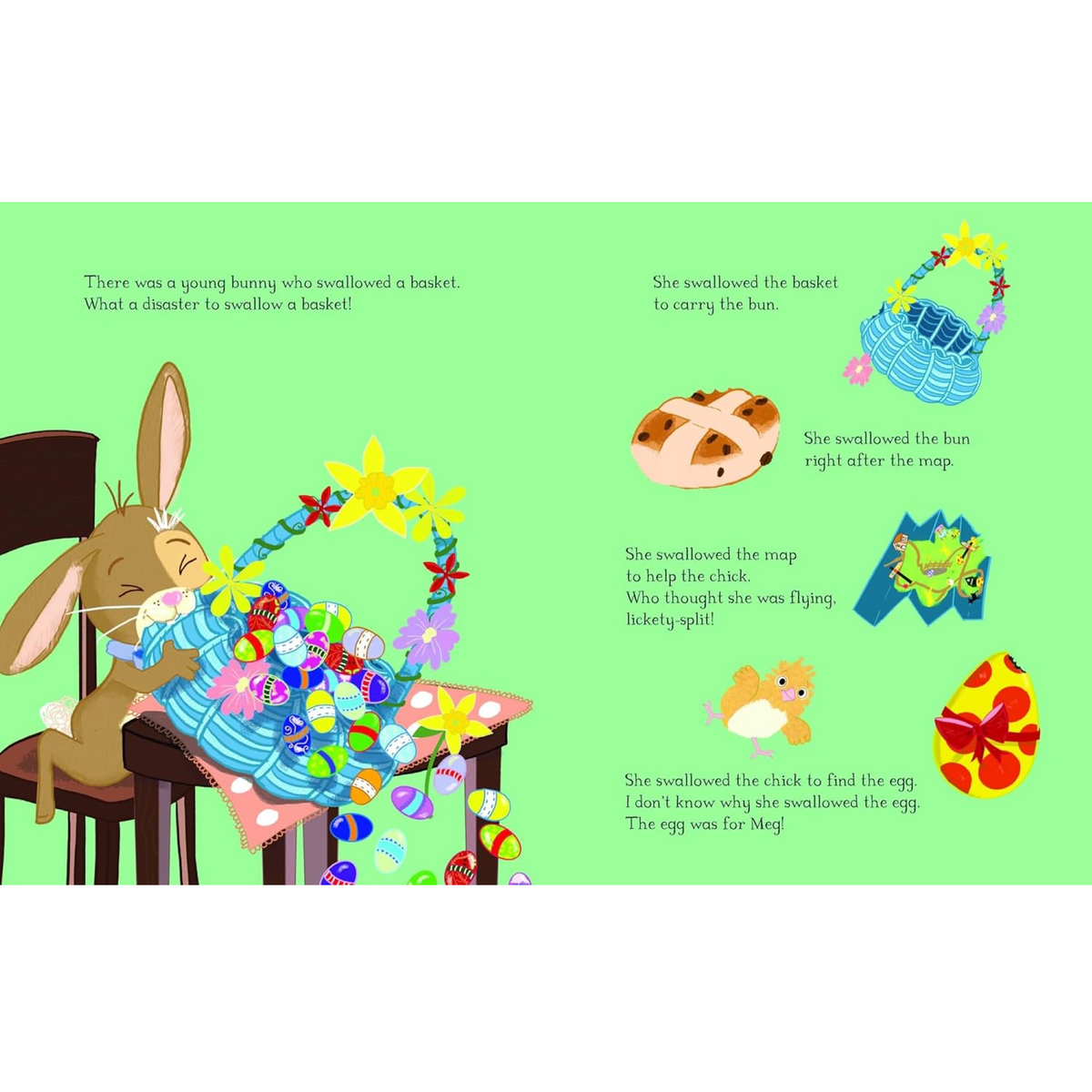 There Was a Young Bunny Who Swallowed an Egg - My Little J