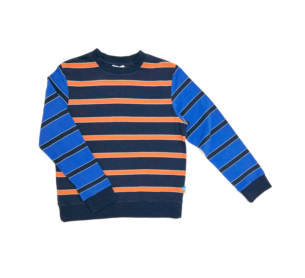 Boy's LS Contrast Stripe Crew Tee - My Little J
