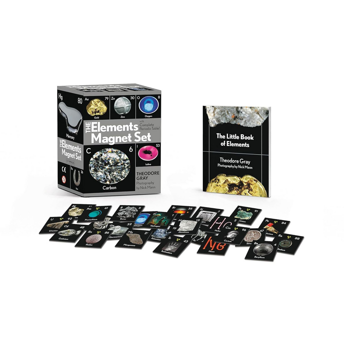The Elements Magnet Set : With Complete Periodic Table! - My Little J