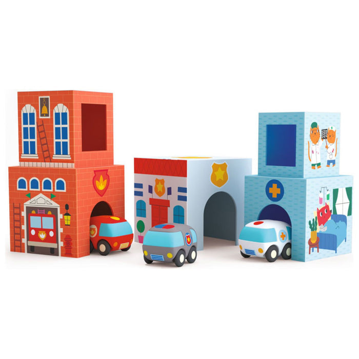 DJECO Blocks And Towers Topanicar