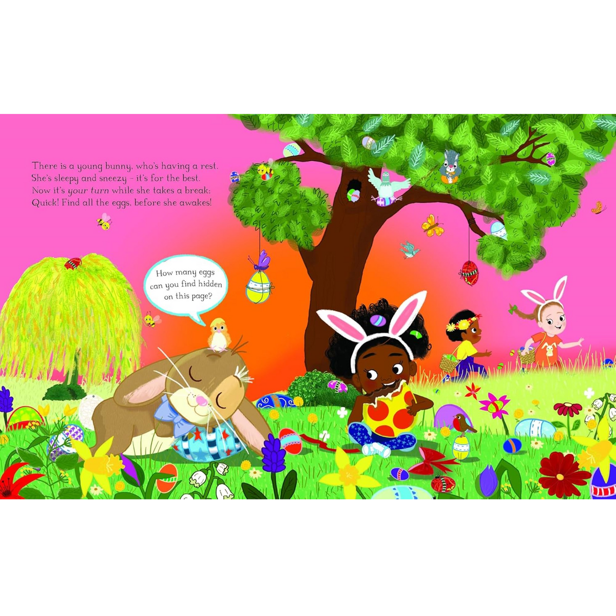 There Was a Young Bunny Who Swallowed an Egg