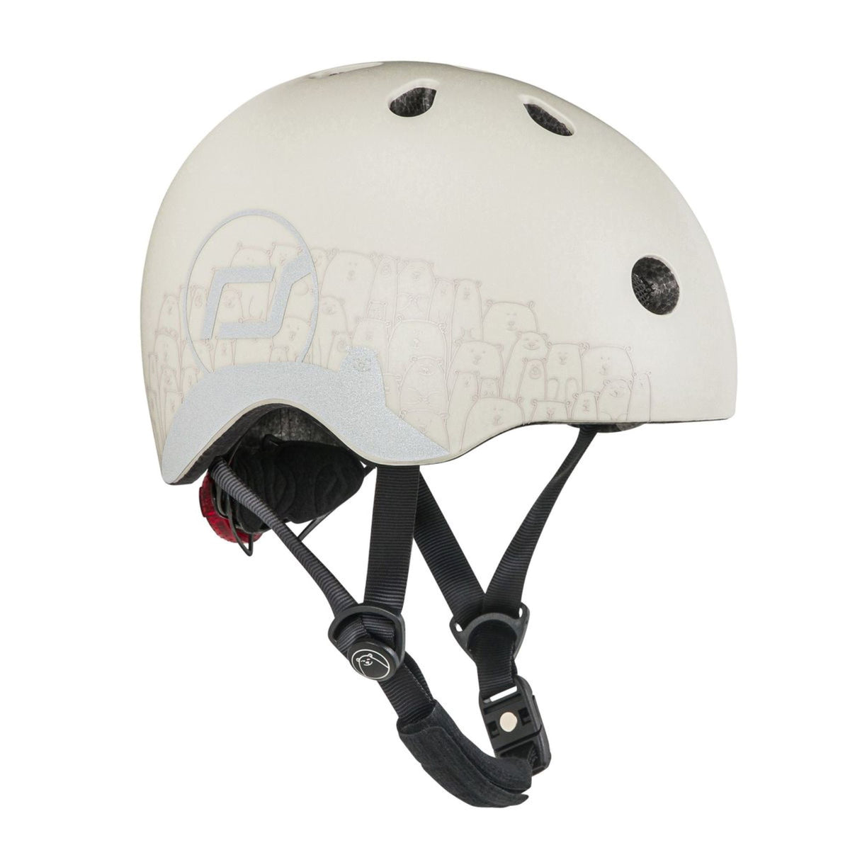 SC Baby Helmet XXS-S - Ash Bear (European) - My Little J