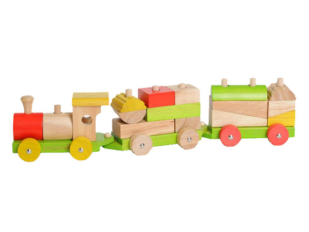 Sorting Train Blocks - My Little J