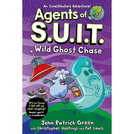 Agents of S.U.I.T.: Wild Ghost Chase : A Laugh-Out-Loud Comic Book Adventure! - My Little J