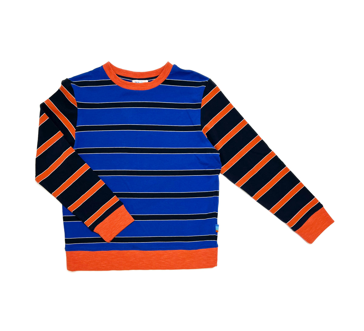 Boy's LS Contrast Stripe Crew Tee - My Little J