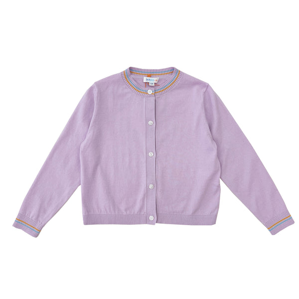 Girl's LS Crew Neck Cardigan - My Little J
