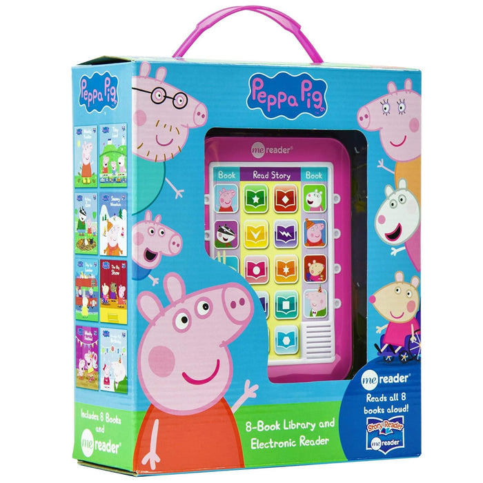 Peppa Pig - Me Reader Electronic Reader 8 Sound Book Library - My Little J