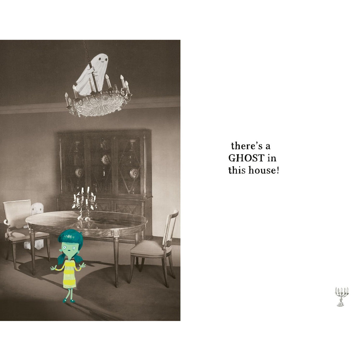 There’s a Ghost in this House – inside pages