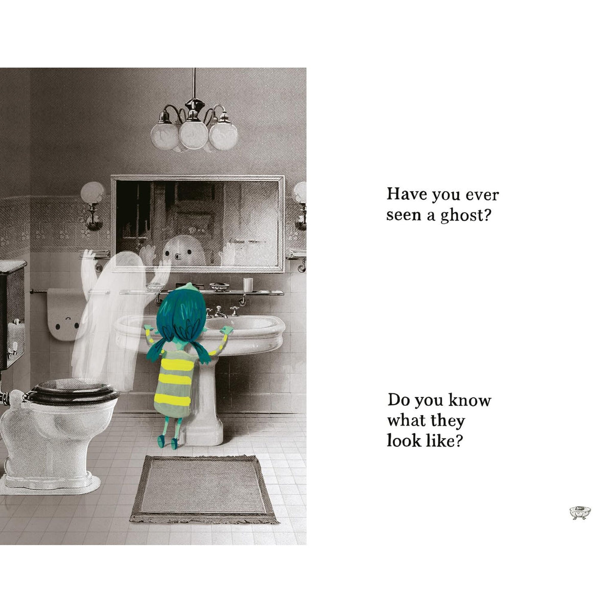 There’s a Ghost in this House – inside pages