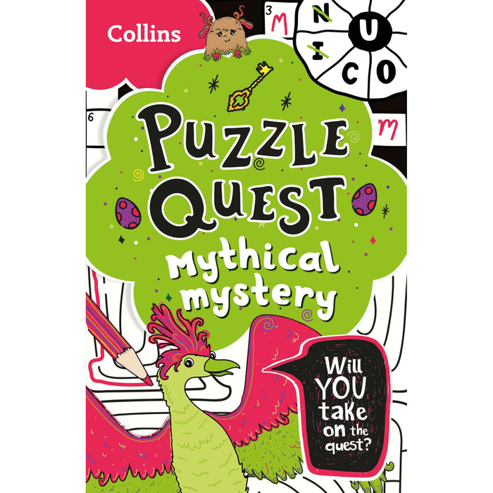 Mythical Mystery : Solve More Than 100 Puzzles in This Adventure Story for Kids Aged 7+