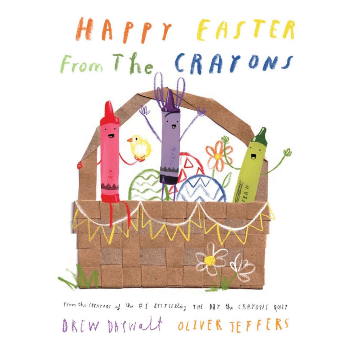 Happy Easter from the Crayons - My Little J