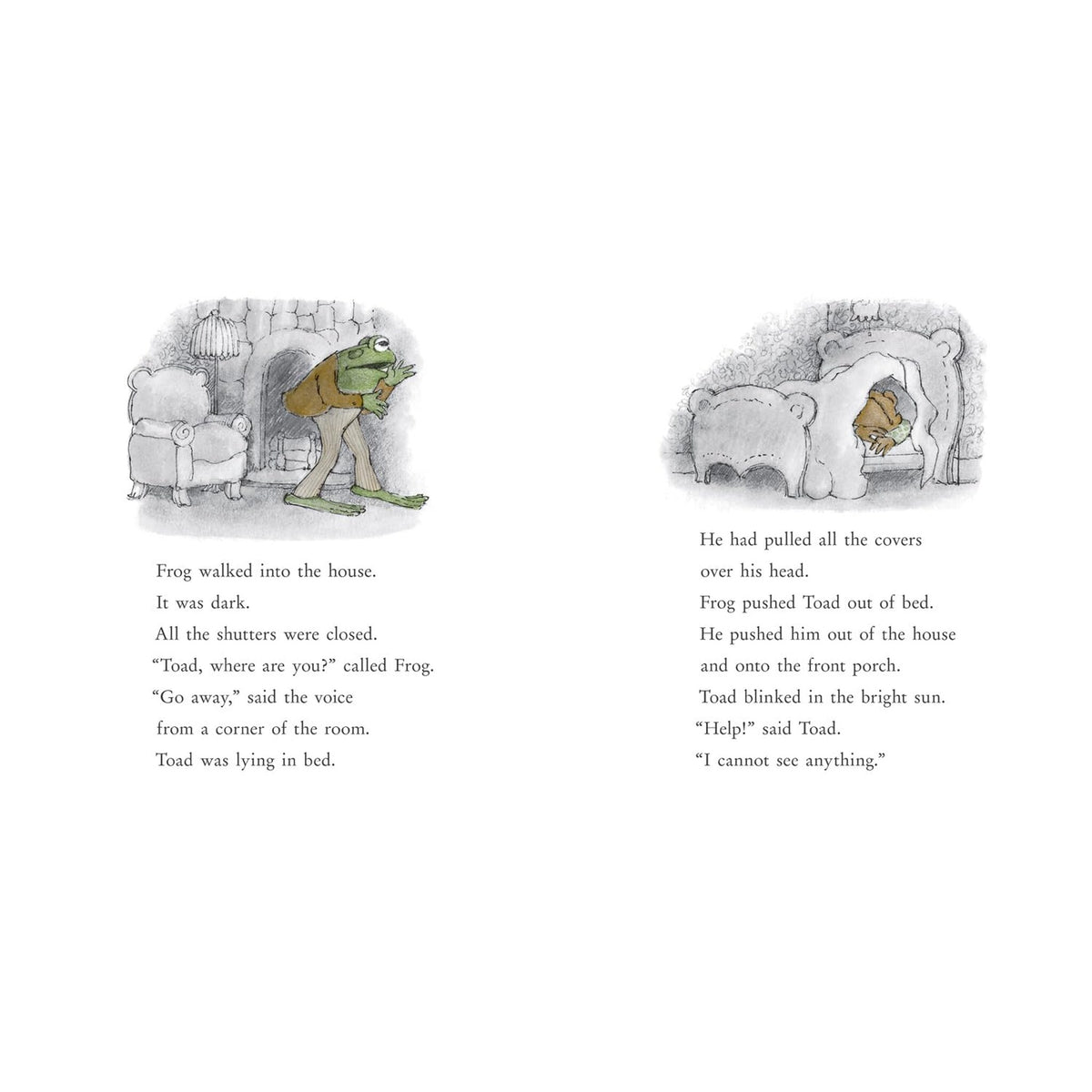 Springtime with Frog and Toad – inside pages