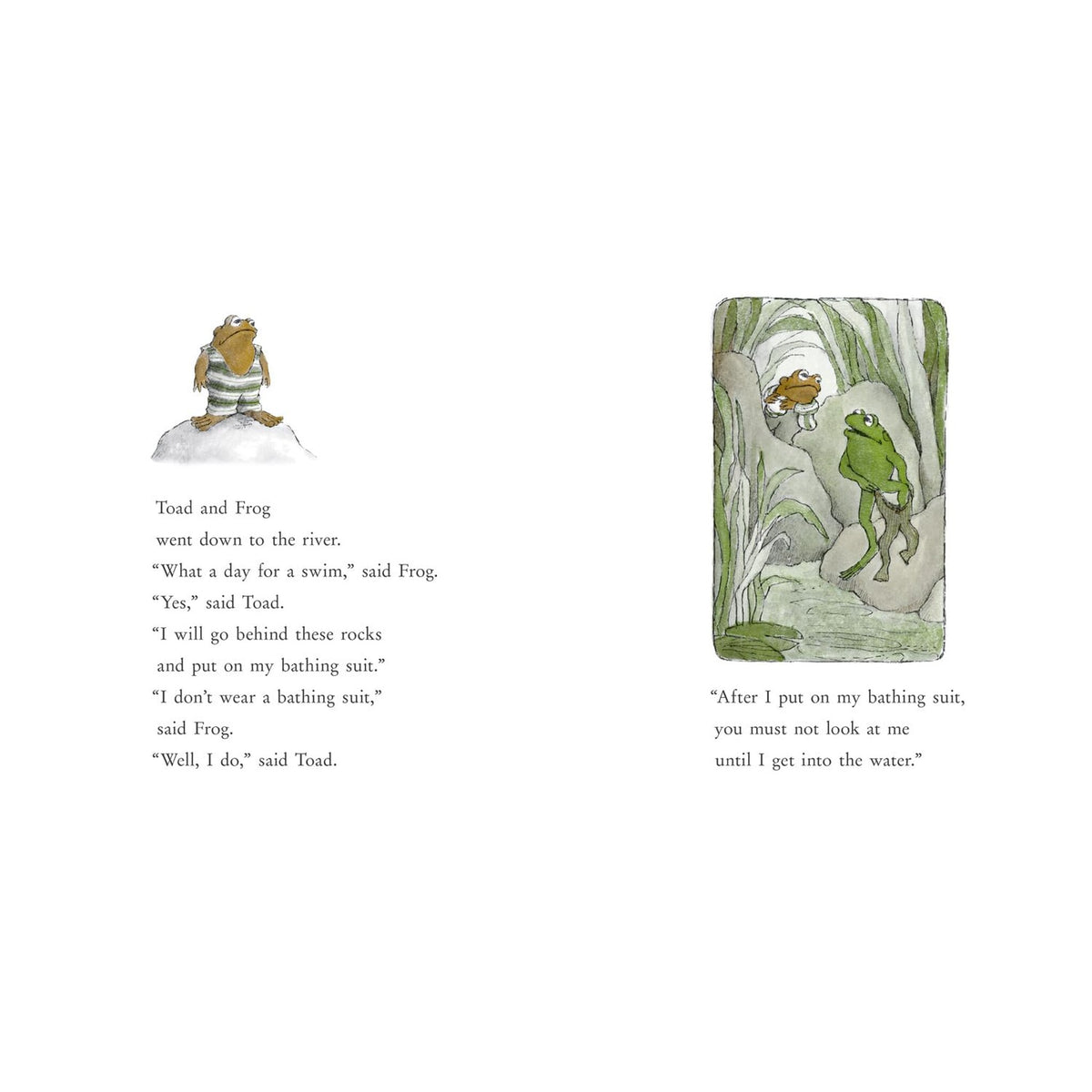 Summer with Frog and Toad – inside pages