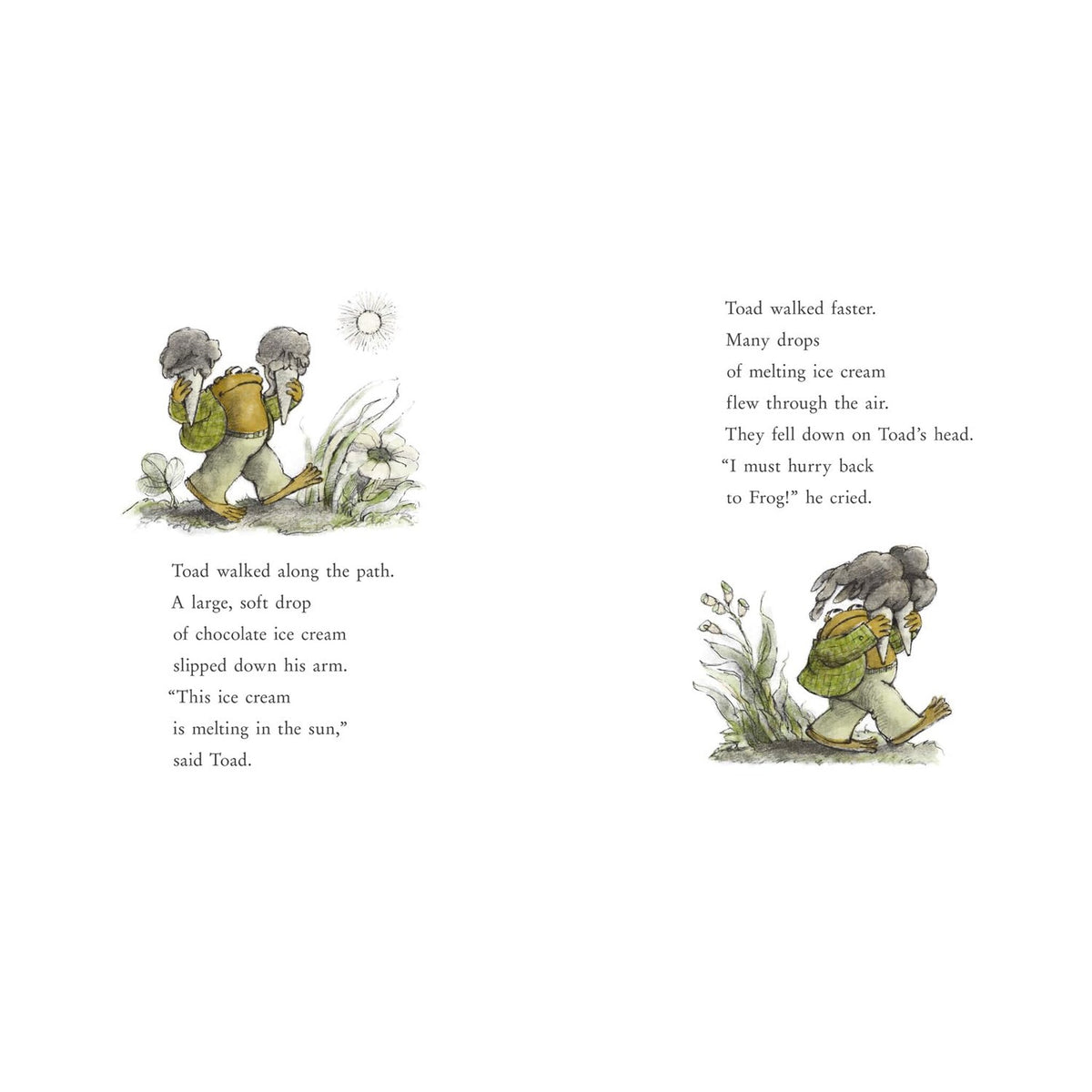 Summer with Frog and Toad – inside pages