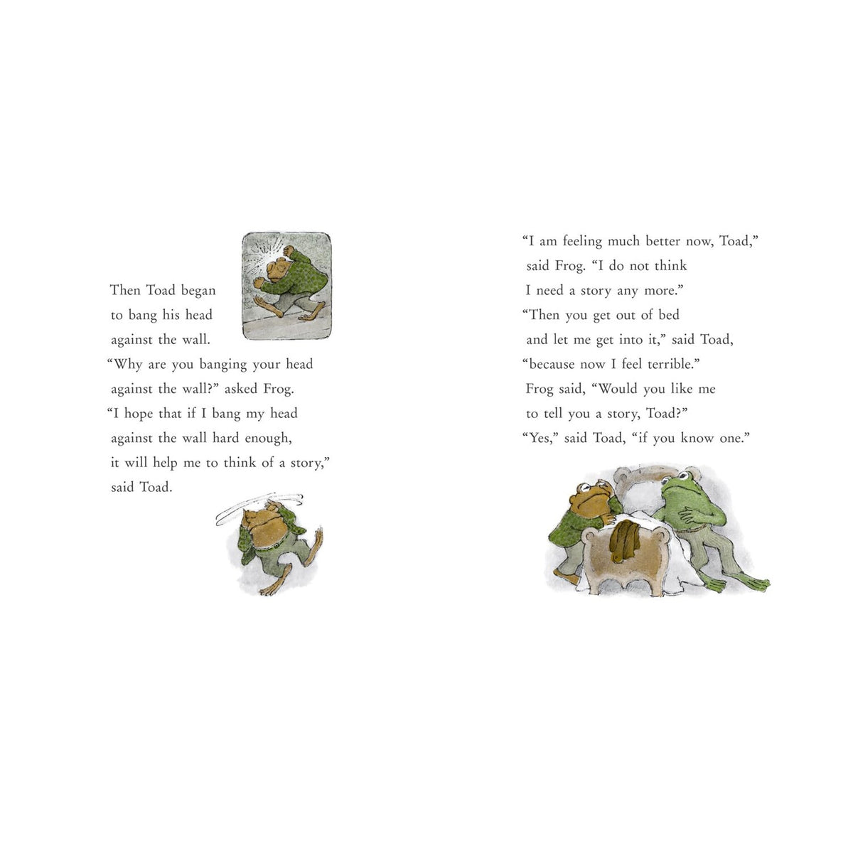 Summer with Frog and Toad – inside pages