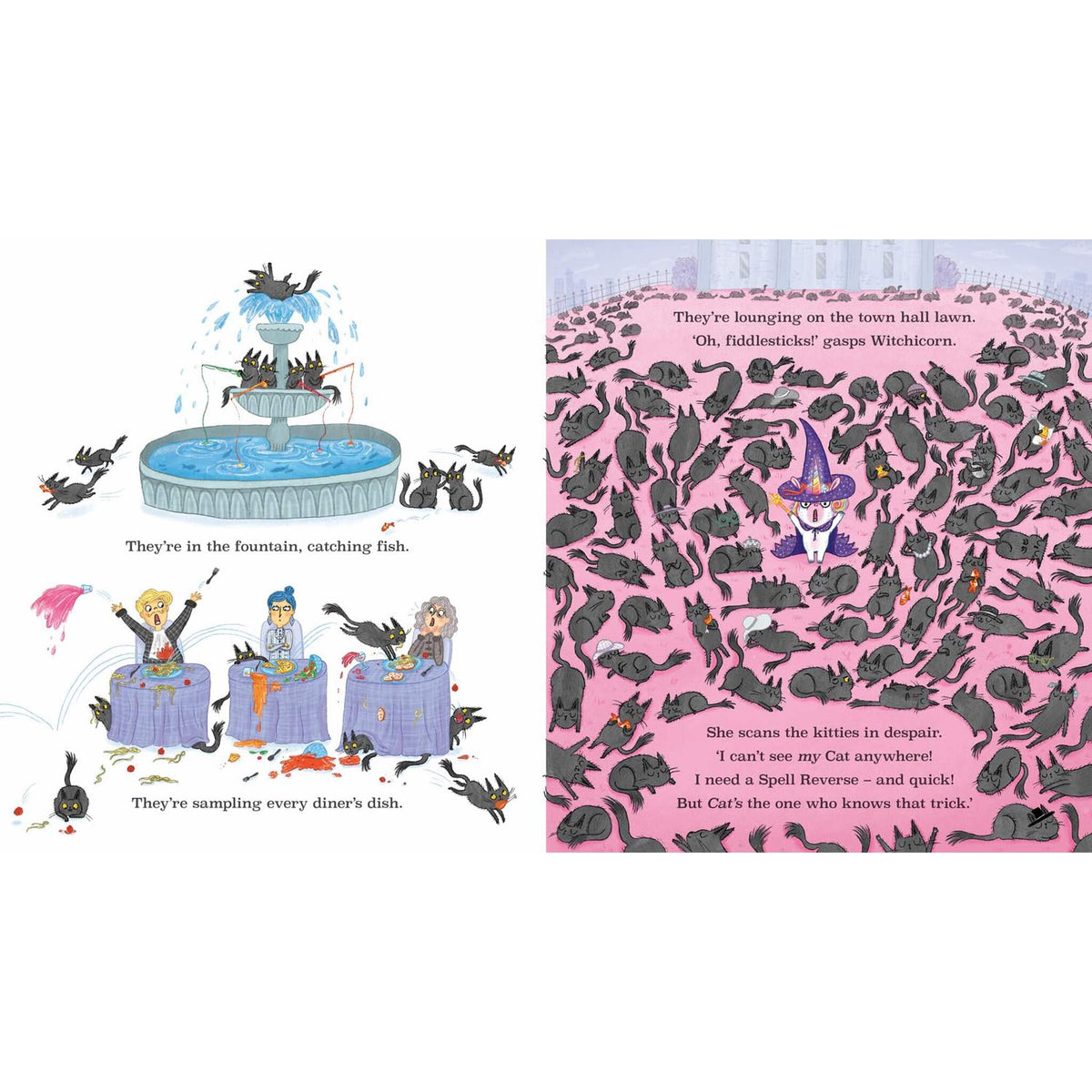 Witchicorn: Magical Cat Mix-up – inside pages