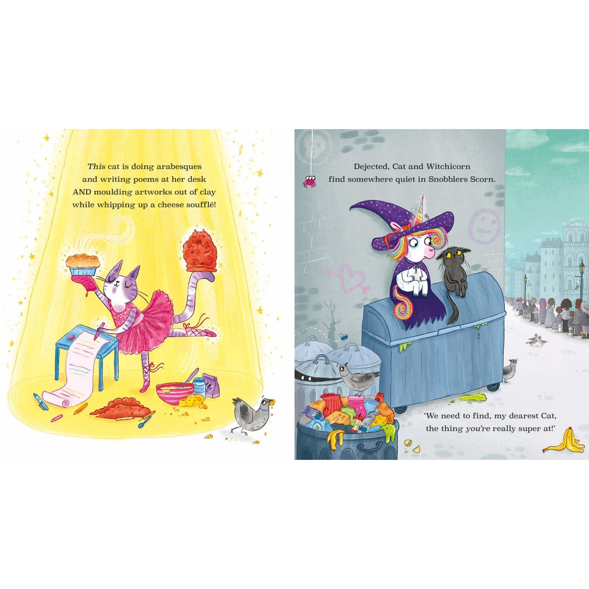 Witchicorn: Magical Cat Mix-up – inside pages